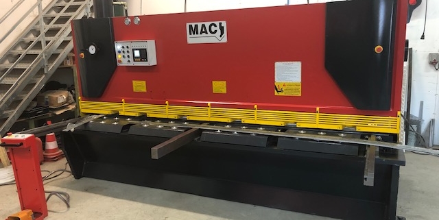 Cisaille mac 12mmx3000mm
